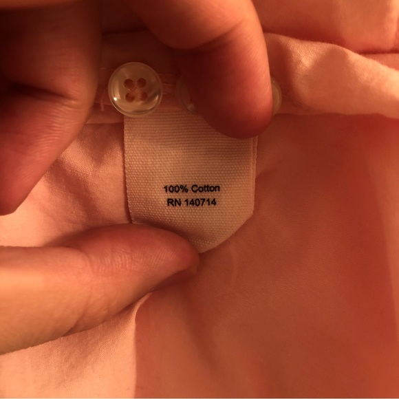 Alex Mill Cotton Shirt in Pink (size S) - Picture 3 of 3